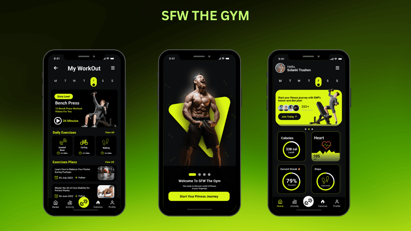 SFW Gym — Member-first mobile app & operations console for boutique gyms.