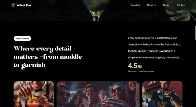 Velvet Bar preview 2